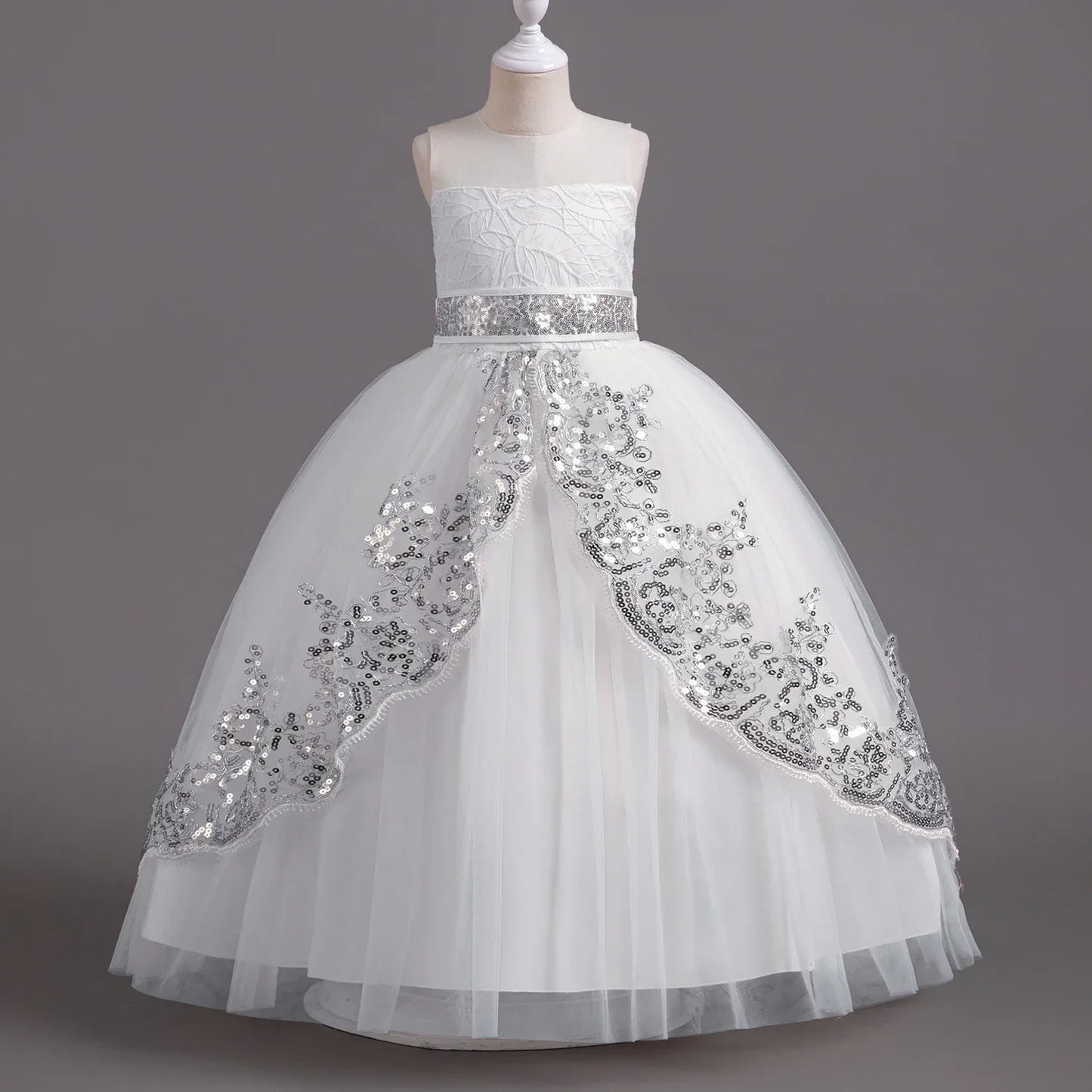 Elegant Girls Wedding Dress Flower