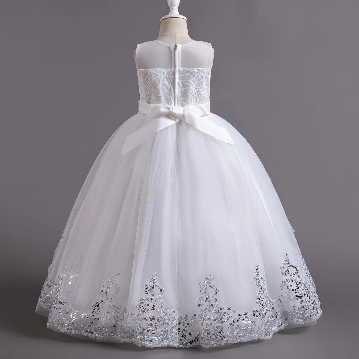 Elegant Girls Wedding Dress Flower