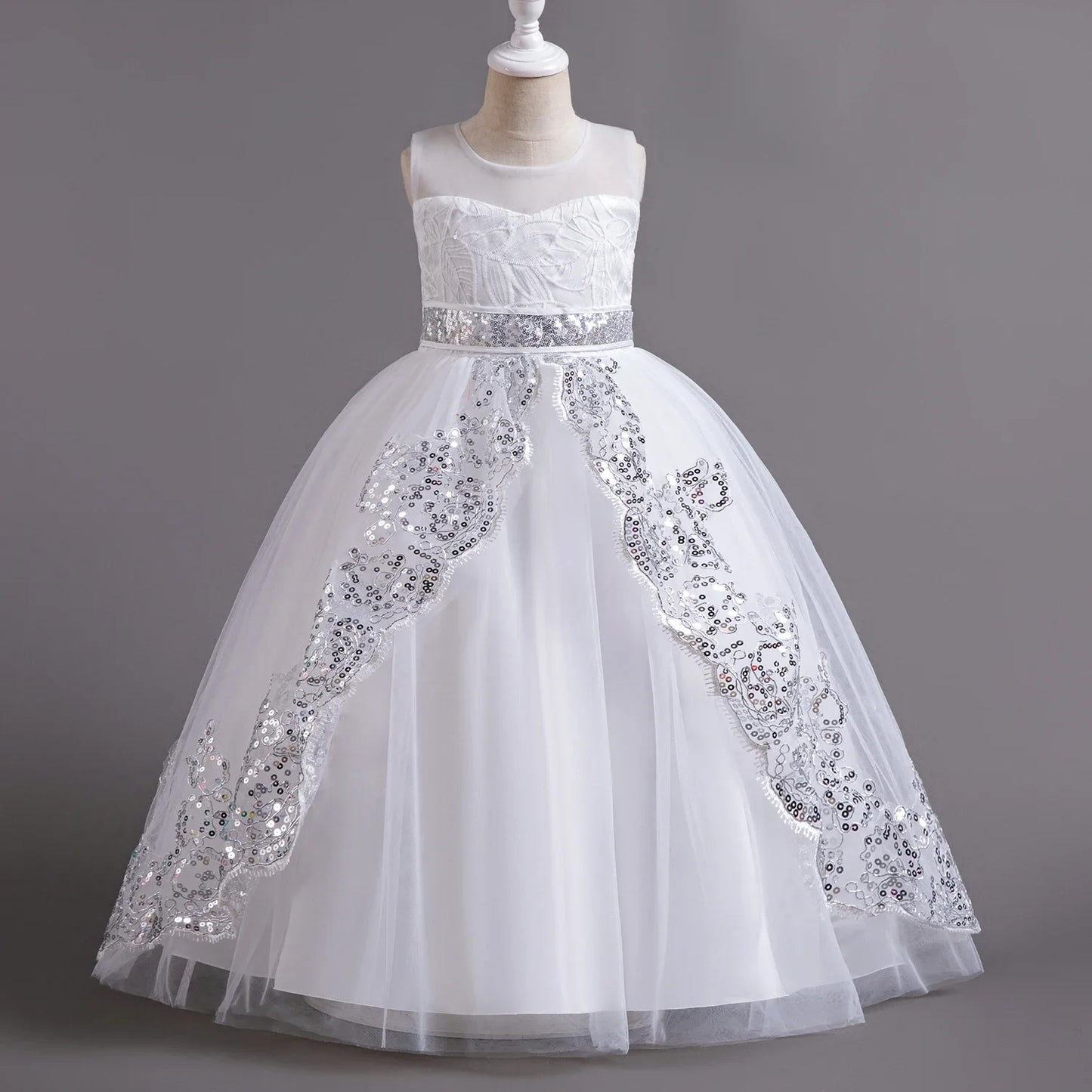 Elegant Girls Wedding Dress Flower